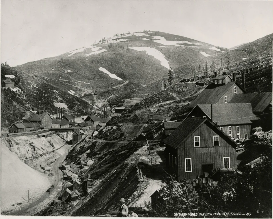 Ontario Mines, Parleys Park, Utah. C. R. Savage, Salt Lake.